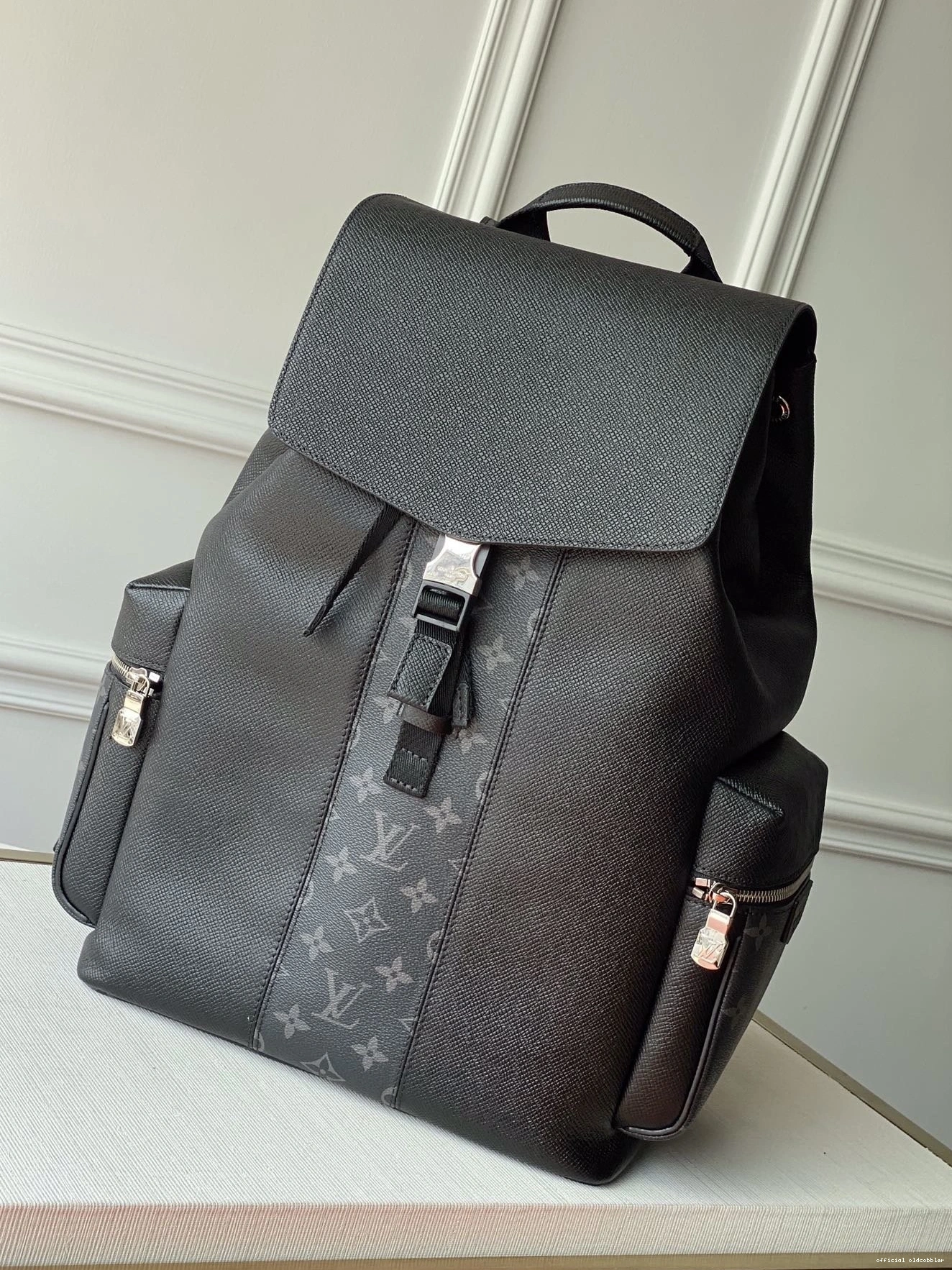 Official oldcobbler VUITTON OUTDOOR BACKPACK LOUIS 0711